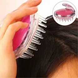 Hair Wash Silicone Shampoo Brush 